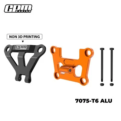 Montaje de mampara delantera de aluminio GPM 7075 fortalecimiento y soporte de parachoques montaje TRA Mini Maxx Foto 1 de 4