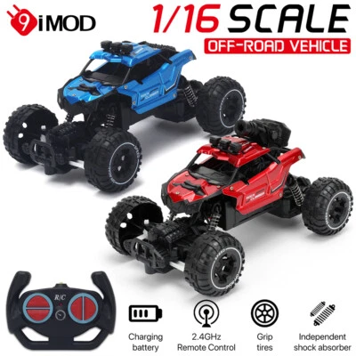 RC Car 1/16 4CH Off-Road Vehicle 2.4G Remote Control High Speed Climbing Vehicle - Image 1 of 4