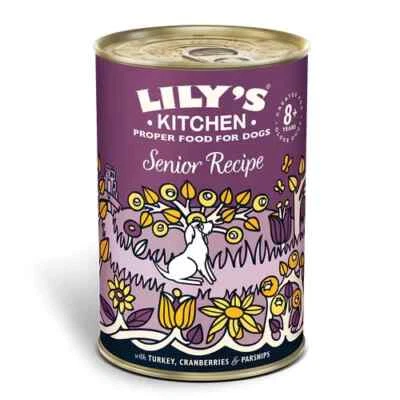 Hund Nassfutter - Senior Rezept - Lily’s Kitchen - 6 x 400g - Bild 1 von 4