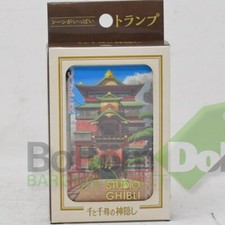 Ensky Studio Ghibli Spirited Away Playing Cards With Plastic Clear Holding Case