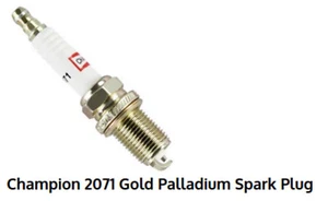 CHAMPION 2071 PREMIUM GOLD SPARK PLUG 1998 2071 New in box, Made In USA Pristine - Picture 1 of 12