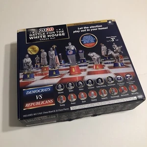 2020 Battle For The White House Chess Set - Picture 1 of 3