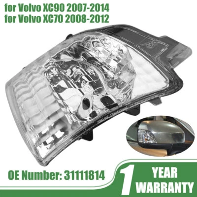 Right Side Mirror Repeater Indicator Light For Volvo XC90 2007-2014 XC70 2.4 D - image 1 of 4