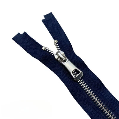 1Pc 5# One-Sided Pull Metal Zip Open-End Zipper Handcraft Cloth Sewing Accessory - Image 1 of 4