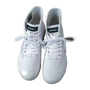 nobull Unisex High Top Lace Up Canvas Sneaker Shoes Size 7.5 US Women's - Picture 1 of 9