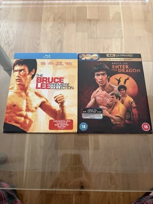 The Bruce Lee Premiere Collection Blu Ray Shout Factory  Enter The Dragon 4k New - Image 1 of 4