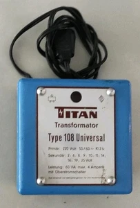 TITAN Transformator Type 108 220Volt 60VA - Bild 1 von 4