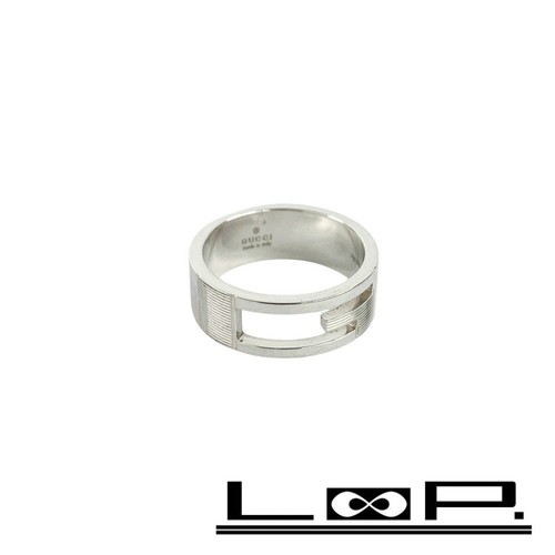 Accessorio anello Shindo Gucci marca G argento SV925 #21 〇 usato0