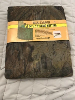 Hunters Specialties 54 in. x 12 ft. Camo Netting Hunting Concealment-New - Image 1 of 4