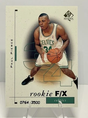 Paul Pierce SP Auténtico RC #100 0764/3500 HOF Celtics Foto 1 de 4