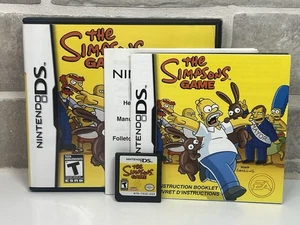 The Simpsons Game - Nintendo DS - CIB w/ Manual - VG - Picture 1 of 10