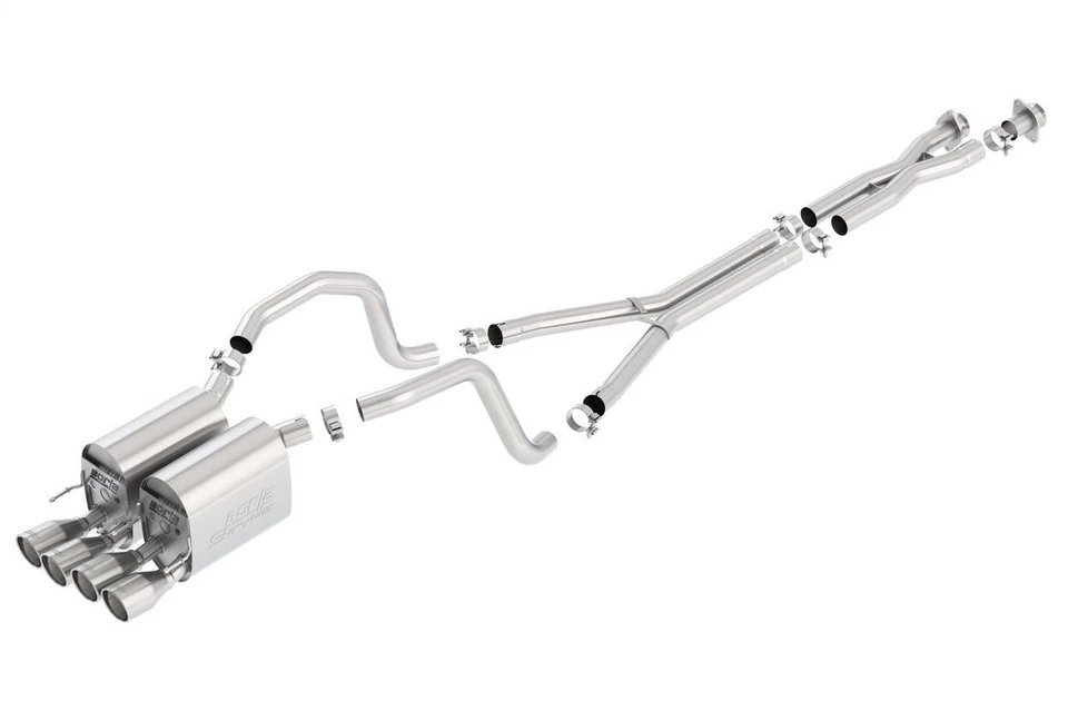 Exhaust System Kit for 2006-2007 Chevrolet Corvette Foto 1 de 4