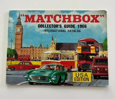 1966 Vintage Matchbox Collectors Guide International Catalog USA Edition - Image 1 of 2