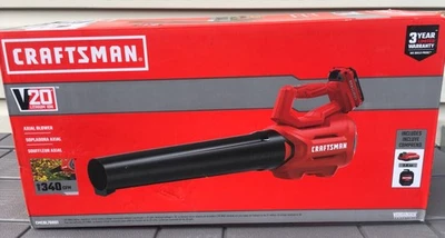 Kit de soplador de hojas axial inalámbrico Craftsman V20 2,0 Ah - CMCBL700D1 Foto 1 de 3