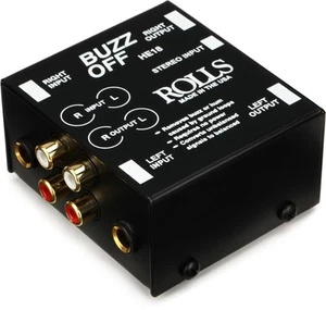 Rolls HE18 2-channel Audio Hum and Buzz Remover (5-pack) Bundle - Picture 1 of 1