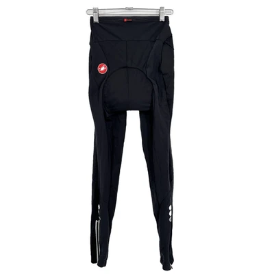 Castelli Mujer Pequeño Ciclismo Ciclismo KISS Apretado Tobillo Cremallera Acolchado Negro Nuevo Foto 1 de 4