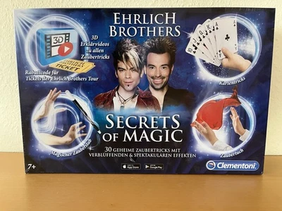 Secrets of Magic - EHRLICH BOROTHERS Zauberkasten mit 30 Tricks - OVP und NEU! - Bild 1 von 3
