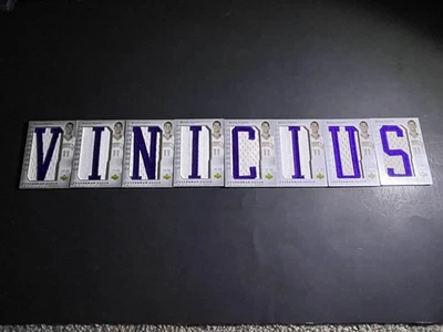 2006-07 UD Chronology Marcus Vinicius Rookie Letterman #/99 8 Card Patch Set - Image 1 of 4