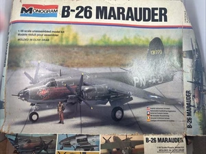 Monogram 1/48 #5501 USAF B-26 Martin Marauder Bomber Flak Bait Model 1978 - Picture 1 of 7