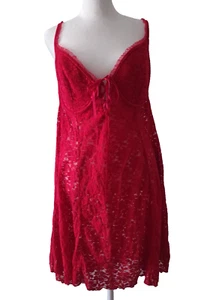 Vtg Etonne by Sarah Richards Sexy Nightgown Womens 18/20 Lace Lingerie Chemise - Picture 1 of 9