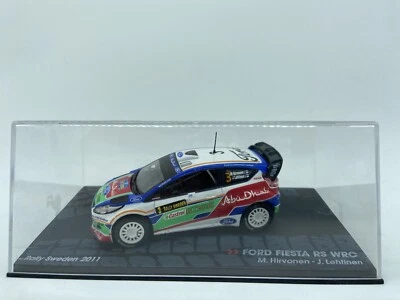 MODELLINO AUTO FORD FIESTA RS WRC 2011 - EDICOLA - SCALA 1:43 RALLY SWEDEN - Immagine 1 di 2