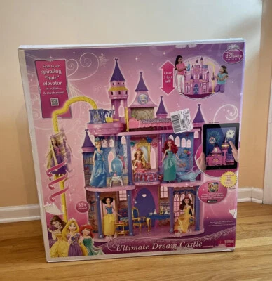 NEW Disney Princess Ultimate Dream Castle, W Furniture and Accessories Rare - Image 1 of 4
