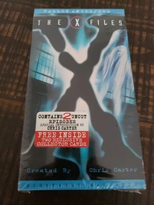 The X-Files - Fallen Angel/Eve (VHS, 1996) FACTORY SEALED W/COLLECTOR CARDS MIB - Picture 1 of 2