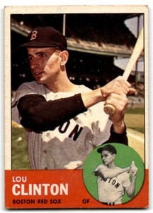 1963 Topps Lou Clinton Baseball Cards #96