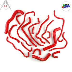 Manguera de refrigerante radiador de silicona MT MT roja para 2003-2008 Mazda RX8 SE3P 231 1,3 L RHD - Imagen 1 de 3