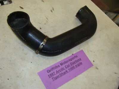 1997 Arctic Cat Tigershark Daytona 1000 exaustão caixa d'água tubo de mangueira de borracha abafador - Imagem 1 de 4