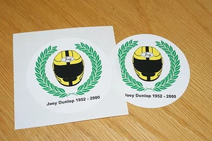 Pegatinas Dunlop (par) - VENDEDOR DEL REINO UNIDO - Imagen 1 de 1