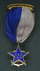 Rare 14k Solid Gold U.S. Daughters of 1812 Membership Medal NJ #176 Caldwell Co.
