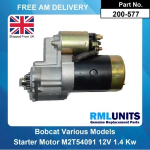 Starter Motor For Perkins M002T54091 M002T54085 M002T58981 10419R801 11 Teeth - Picture 1 of 5
