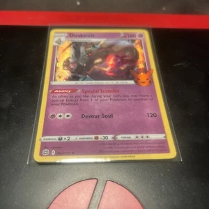 Pokémon Card Dusknoir 062/172 Holo Rare NM-Mint Trick Or Trade Halloween - Picture 1 of 3