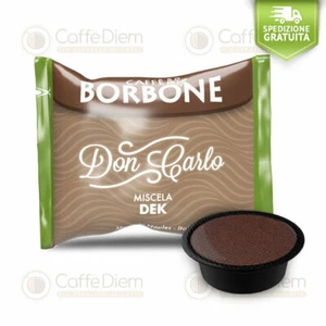 400 Capsule Borbone DEK DECA DECAFFEINATO Compatibili LAVAZZA A MODO MIO Tiny - Imagen 1 de 7