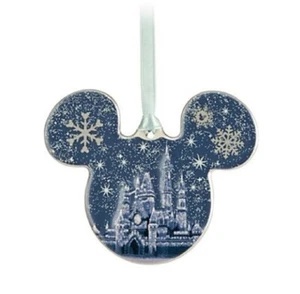 Disney Parks Scheibe Weihnachtsschmuck - Aschenputtel Schloss - Bild 1 von 2
