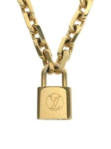 Louis Vuitton Mp2993 Corriet Lv Edge Cadena Dp1252 Necklace Gp Gold Secondhand