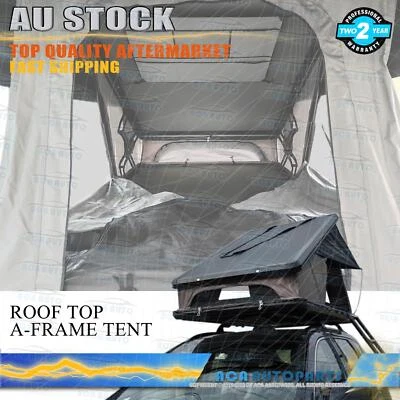 Rooftop Tent Hardshell w/ Ladder Camping Waterproof Fit Jeep Off-Road Car - image 1 of 4