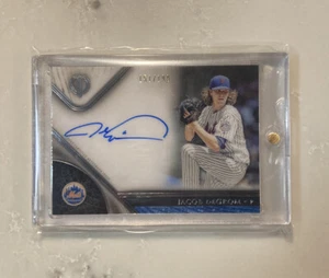 2017 Topps Tribute Jacob Degrom Auto 151/199 Blue - Picture 1 of 8