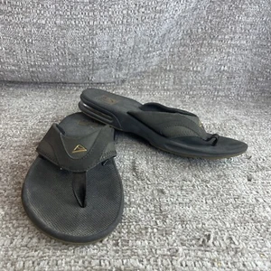 Vtg Reef Mens Size 9 Fanning Flip Flops w Bottle Opener - Picture 1 of 7