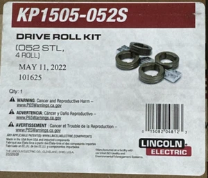 LINCOLN ELECTRIC KP1505-052S LINCOLN 4pc MIG V-Groove Drive Roll Kit - Picture 1 of 3