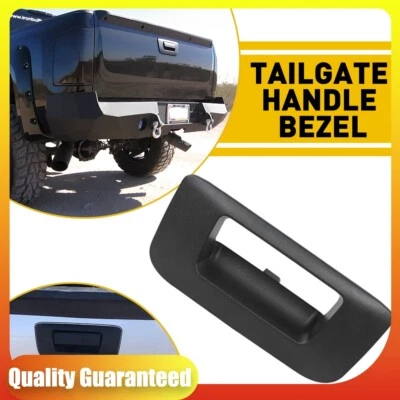 Bisel negro de manija de puerta trasera para GMC Sierra 1500 2007-2013 22755303 Foto 1 de 4