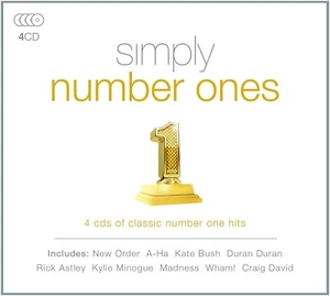 SIMPLY NUMBERS ONES 4 CD NEW - Picture 1 of 1