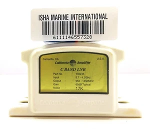 Wzmacniacz kalifornijski pasmo C konwerter LNB 140246 3,7-4,2GHz - Zdjęcie 1 z 8