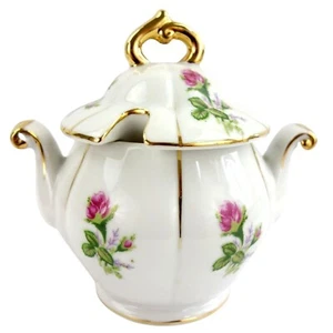 Vintage Wales by Royal Crown Japan Sugar Bowl and Lid - Picture 1 of 10