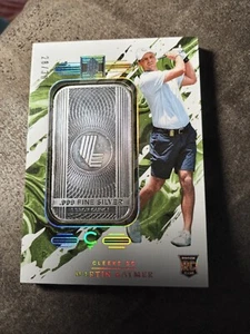2024 MINT PANINI IMPECCABLE LIV GOLF MARTIN KAYMER 1 OZ. SILVER BAR ROOKIE /30 - Picture 1 of 2