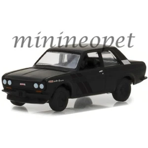 GREENLIGHT 27950 A BLACK BANDIT 27950 A 1968 DATSUN 510 1/64 DIECAST BLACK - Picture 1 of 1