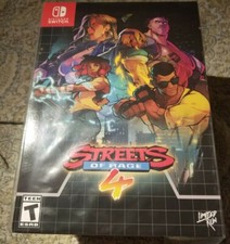 STREETS OF RAGE 4 COLLECTOR'S EDITION  #65 LIMITED RUN GAMES SWITCH NEW & SEALED