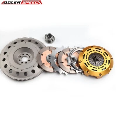 Embrague de doble disco Racing + volante de inercia para NISSAN 350Z INFINITI G35 VQ35DE medio WT Foto 1 de 4