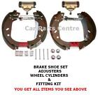 FOR FIAT SCUDO 1.9 2.0 TD JTD REAR DRUM BRAKE SHOES WHEEL CYLINDERS ADJUSTERS